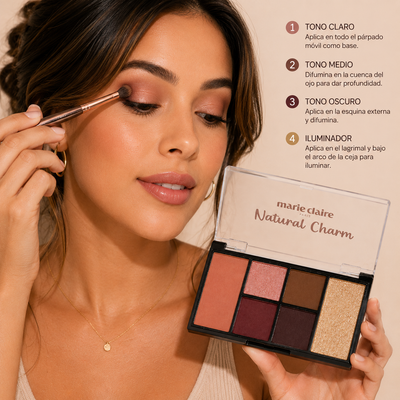 Marie Claire Paris, Total Face Palette (Natural Charm)