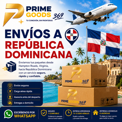 ENVIOS REPUBLICA DOMINICANA 🇩🇴