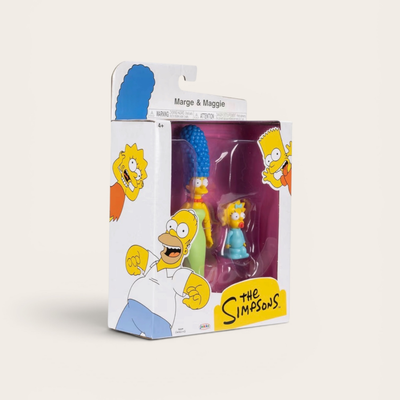 Jakks Pacific The Simpsons Marge Simpson with Maggie Simpson 5-in Action Figure
