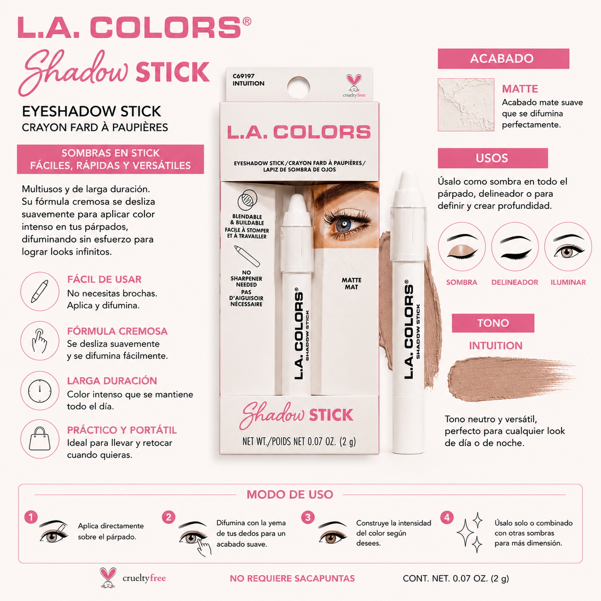 L.A. Colors, Lapiz de Ojos