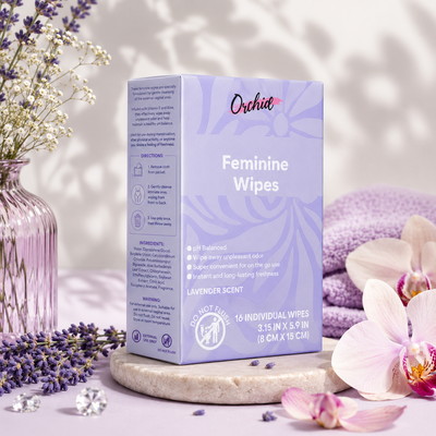 Orchid Feminine Wipes – Aroma a lavanda