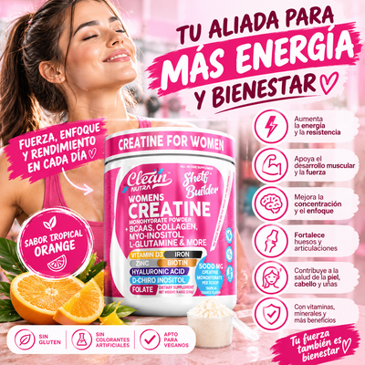 Clean Nutra Women’s Creatine — Sheet Builder