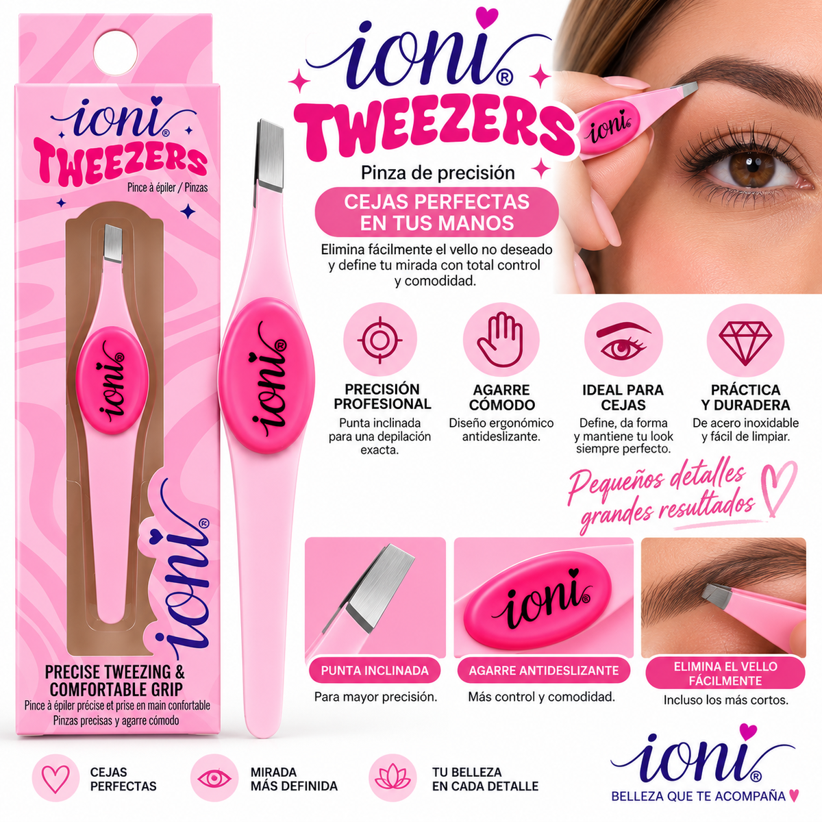 IONI, Tweezers (Pink)