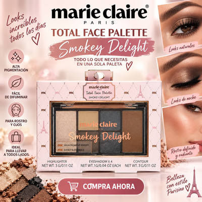 Marie Claire, Total Face Palette (Smokey Delight) *25