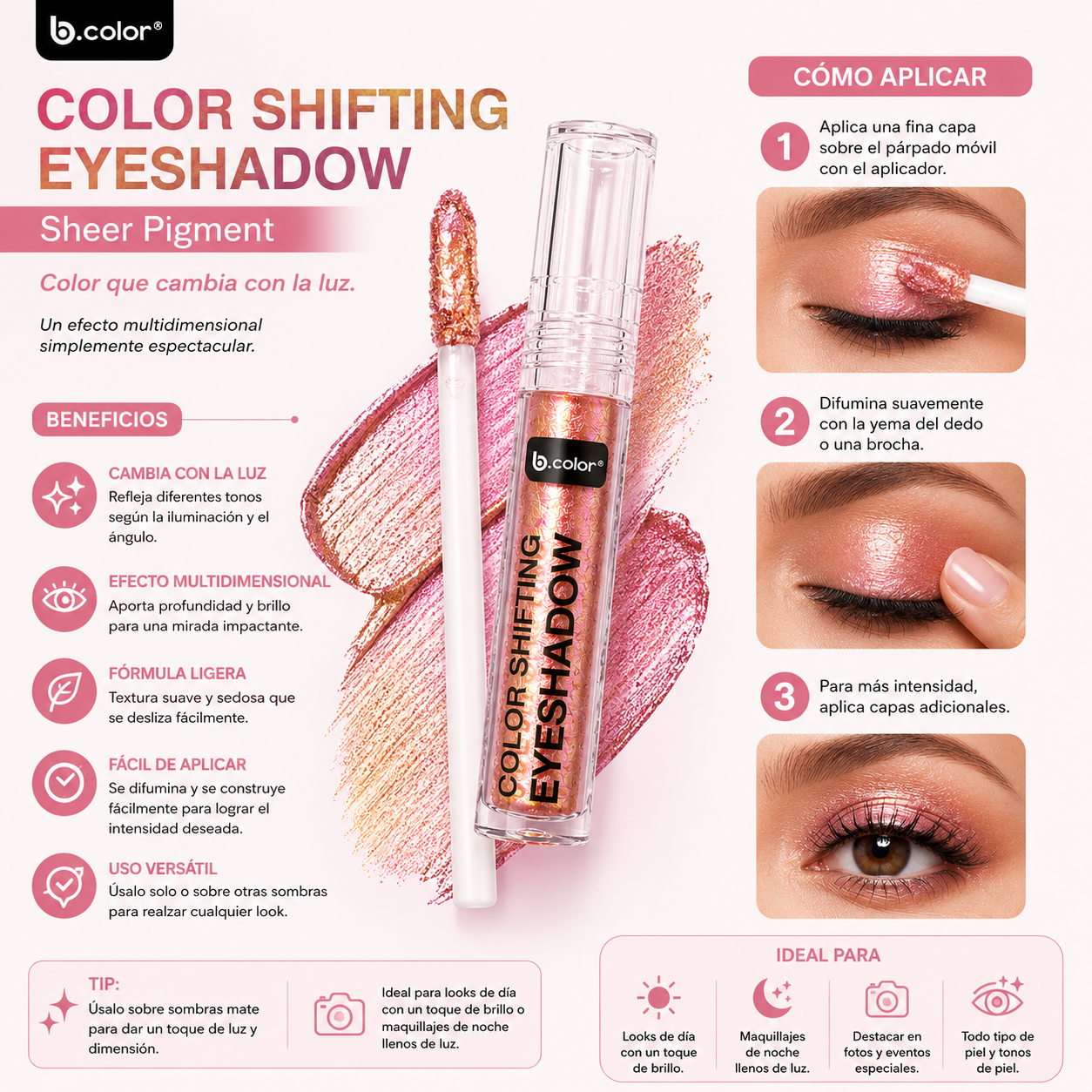 B.color Color Shifting Eyeshadow – Aurora