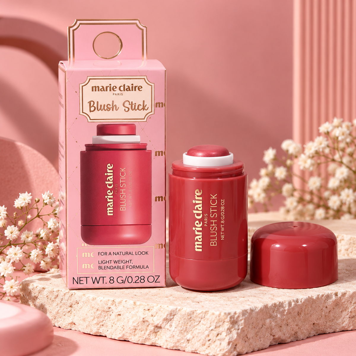 MARIE CLAIRE, Rubor en Barra (Soft Mauve)