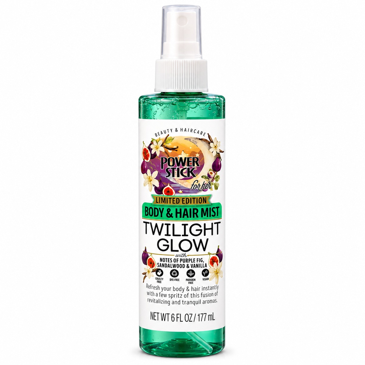 POWER STICK, Splash para el Cabello y Cuerpo (Twilight)