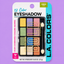 L.A. COLORS, 12 Paleta de Sombras (Urban)