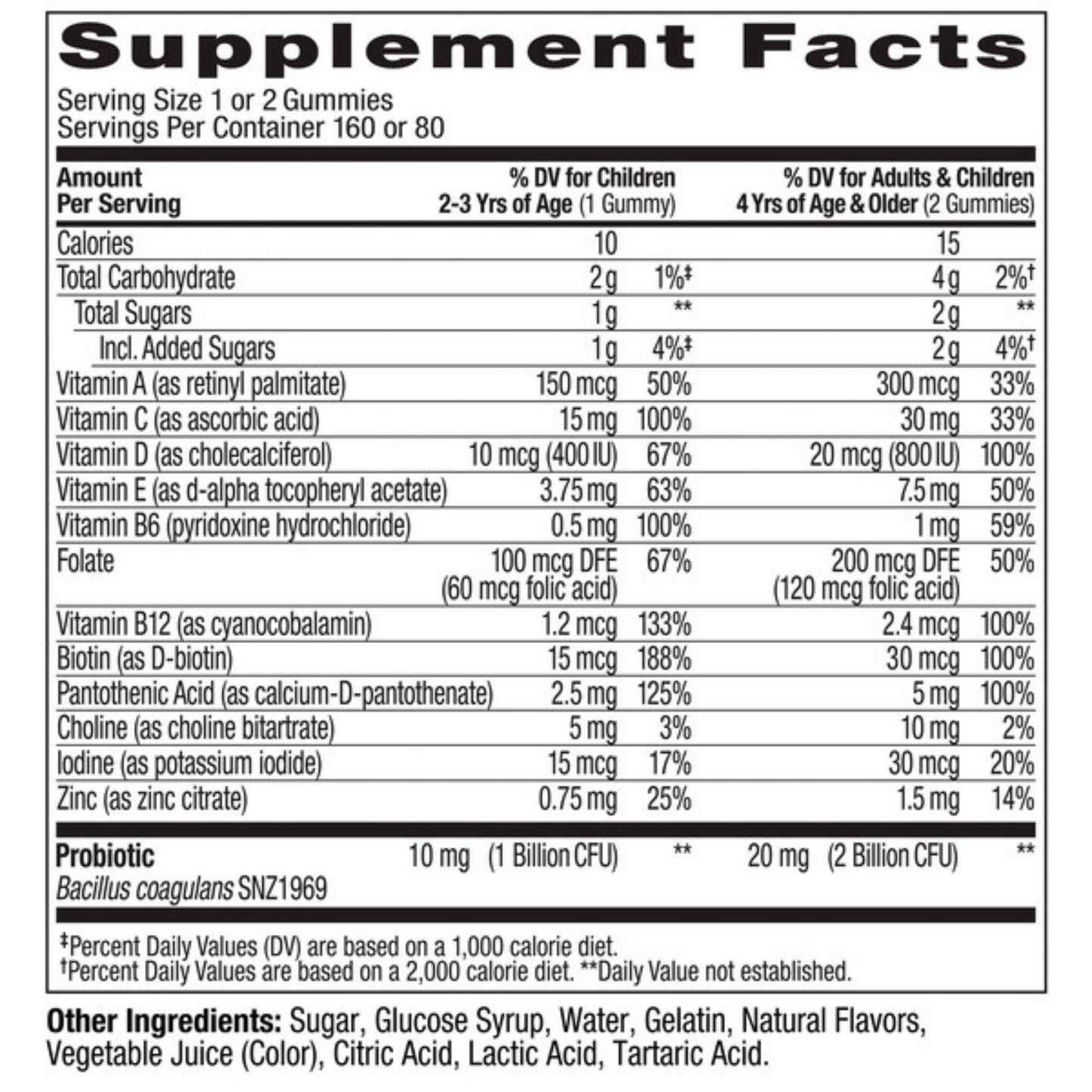 OLLY Kids Multivitamin & Probiotic, 160 Gummies