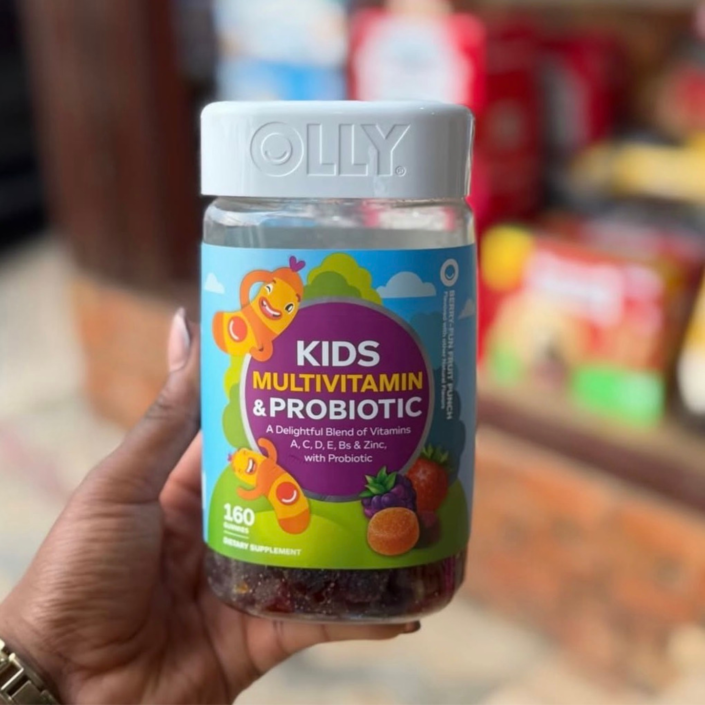 OLLY Kids Multivitamin & Probiotic, 160 Gummies