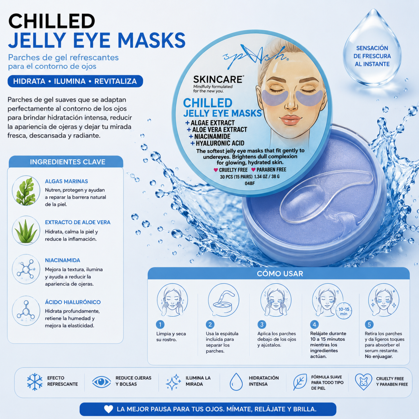 Chilled Jelly Eye Masks