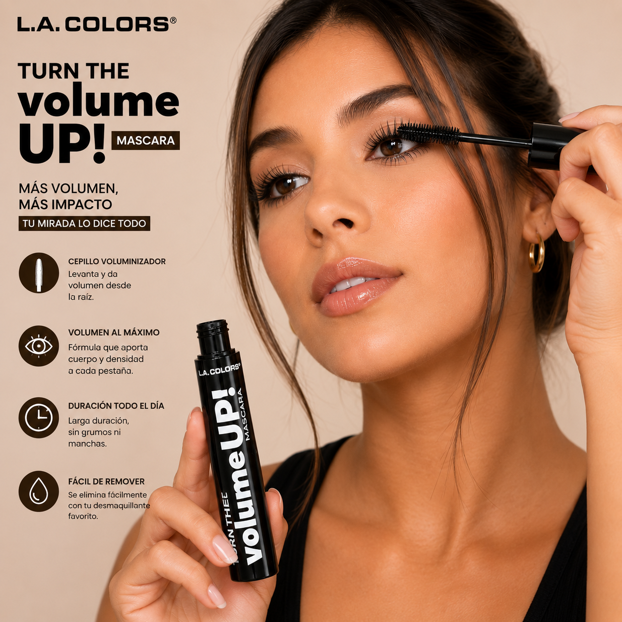 L.A. COLORS Turn The Volume Up! Mascara