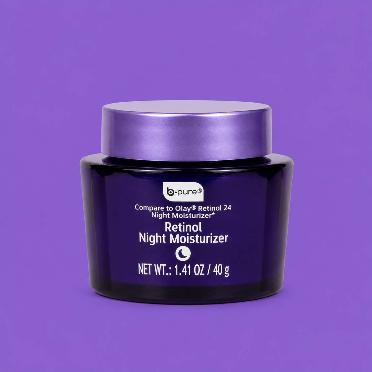 B.PURE, Crema Hidratante con Retinol, Noche