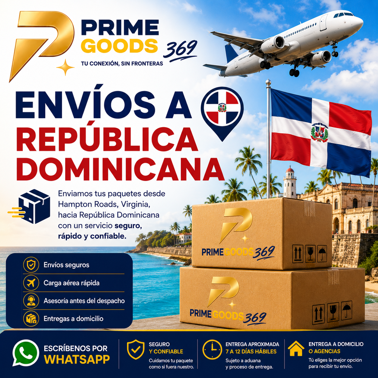 ENVIOS REPUBLICA DOMINICANA 🇩🇴