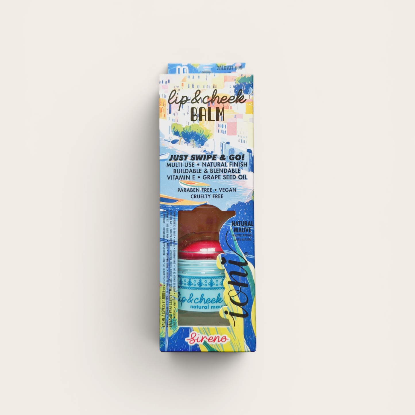 Ioni Lip & Cheek Balm – Sireno Natural Mauve