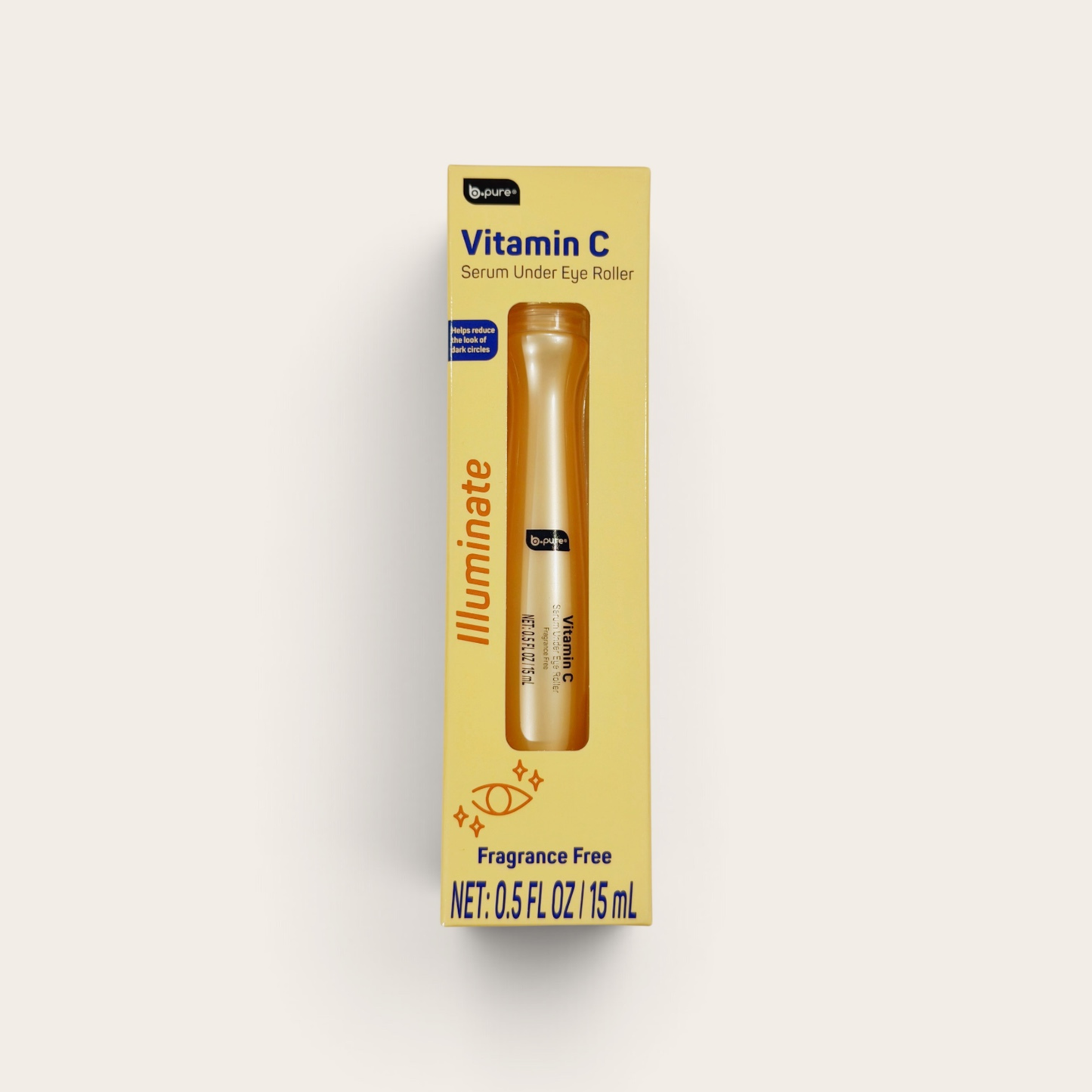 B•Pure Vitamin C Serum Under Eye Roller – Illuminate