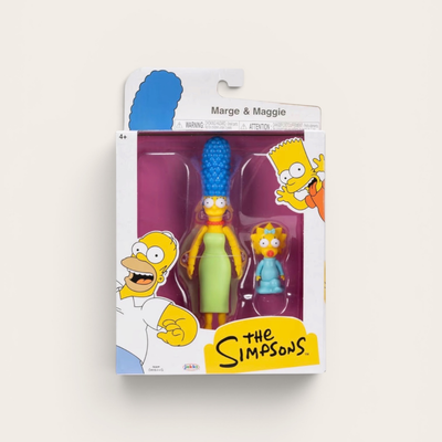 Jakks Pacific The Simpsons Marge Simpson with Maggie Simpson 5-in Action Figure