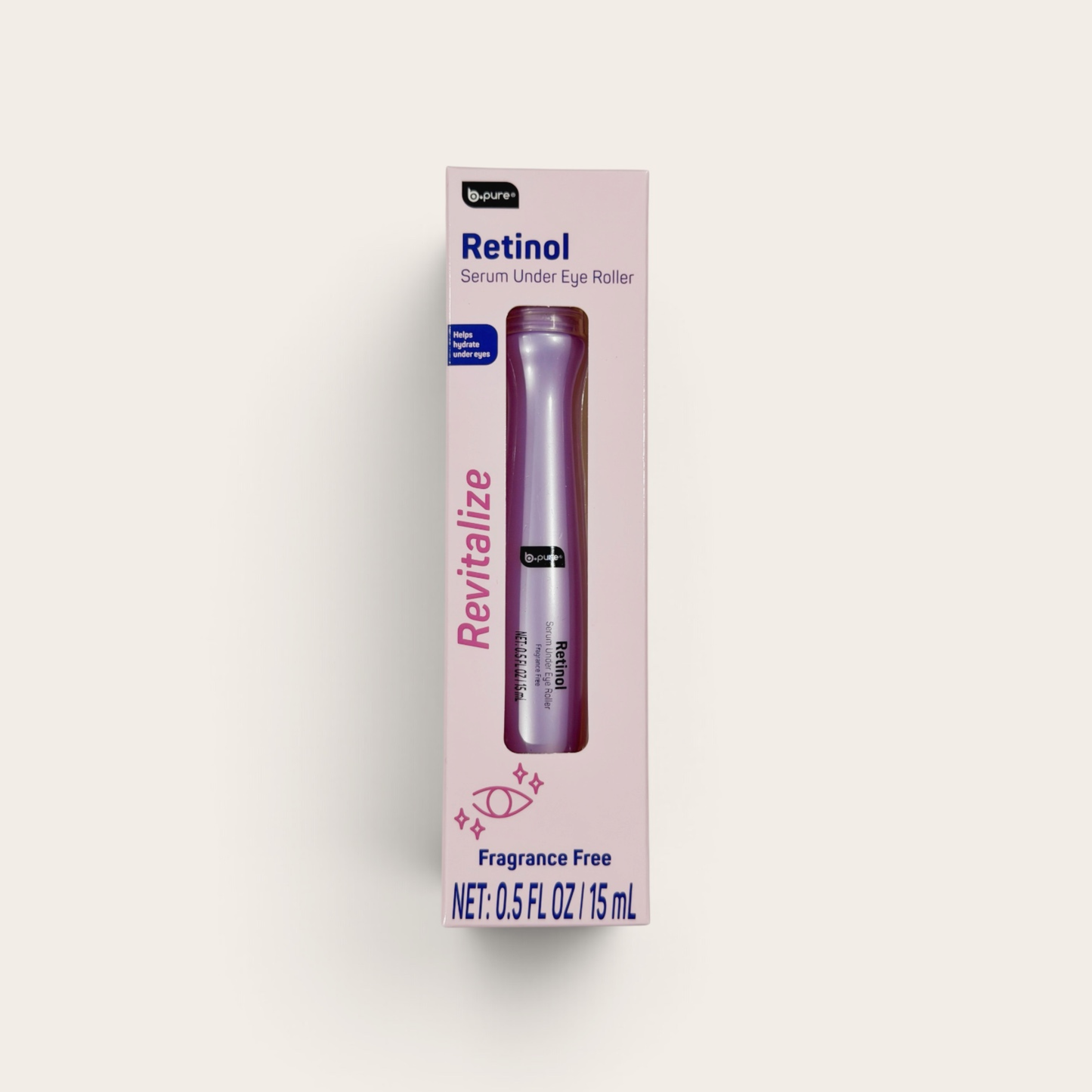 B•Pure Retinol Serum Under Eye Roller – Revitalize