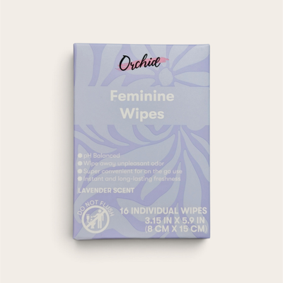 Orchid Feminine Wipes – Aroma a lavanda