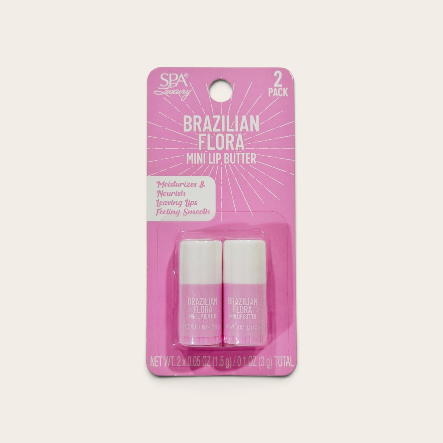 Brazilian Flora Mini Lip Butter (2 Pack)