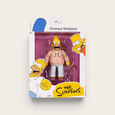 The Simpsons Wave 5 Grandpa Action Figure (Cane)