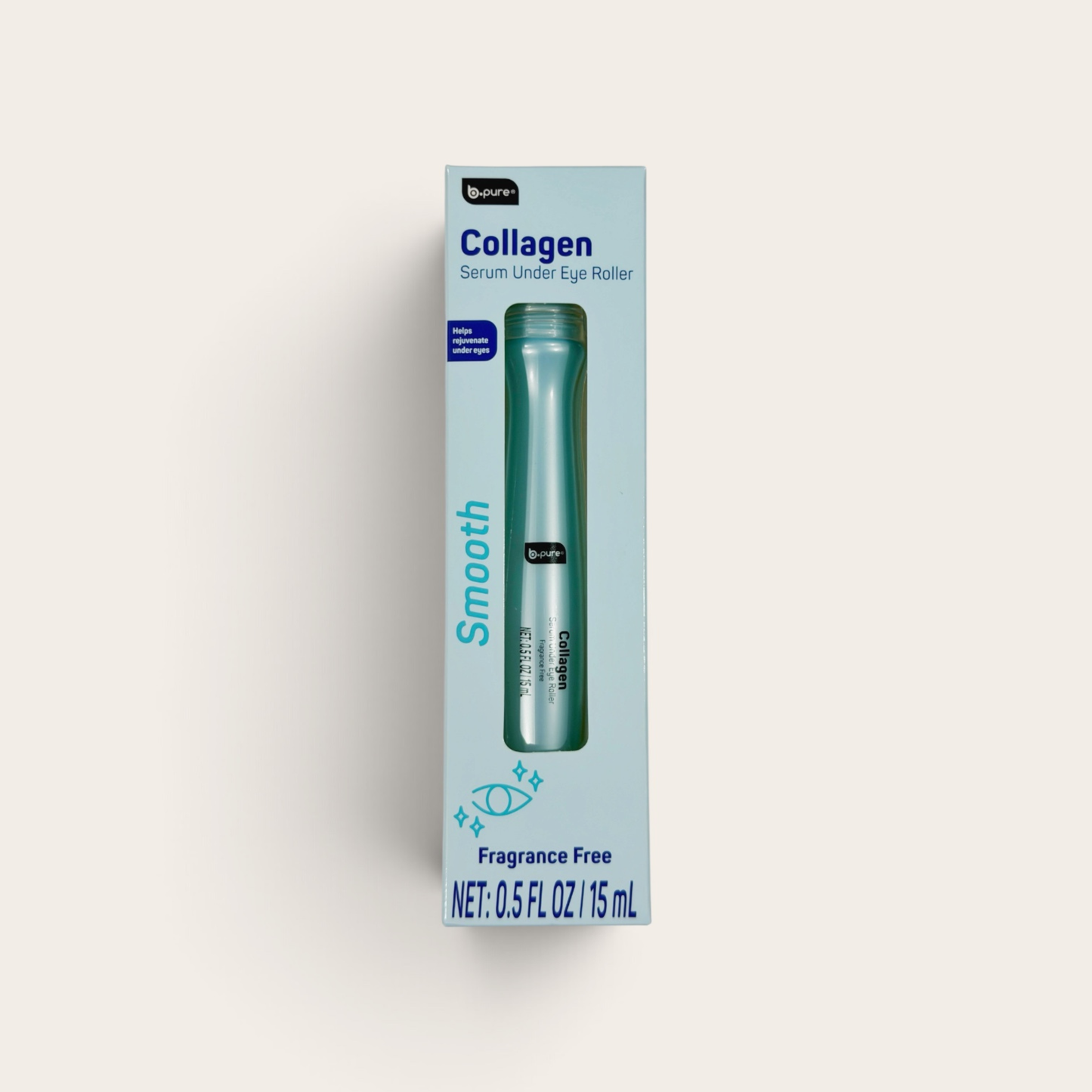 B•pure Collagen Serum Under Eye Roller – Smooth