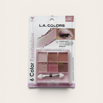 L.A. COLORS 6 Color Eyeshadow – Tono Playful