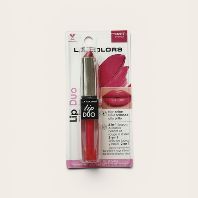 L.A. COLORS Lip Duo 2 en 1 – Tono Eternal
