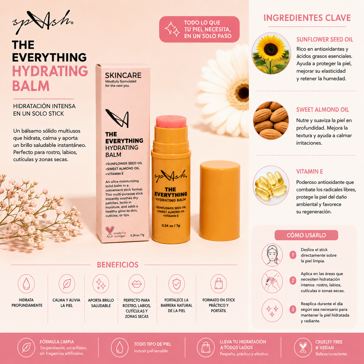 LA SPLASH, Balsamo Hidratante Facial