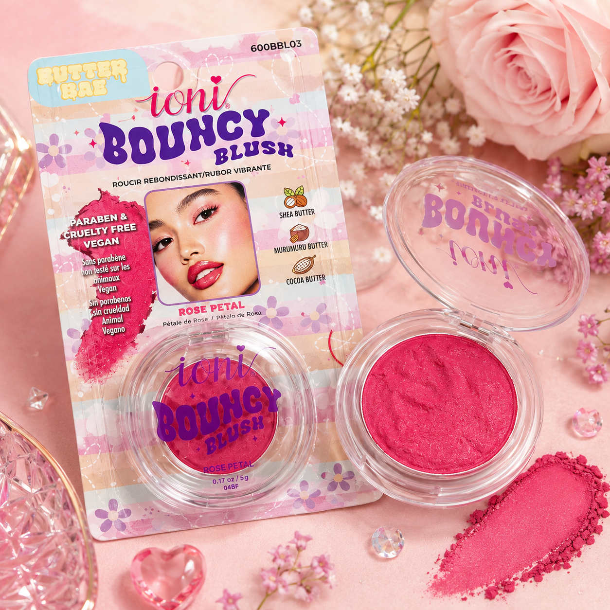 Ioni Butter Rae Bouncy Blush – Rose Petal