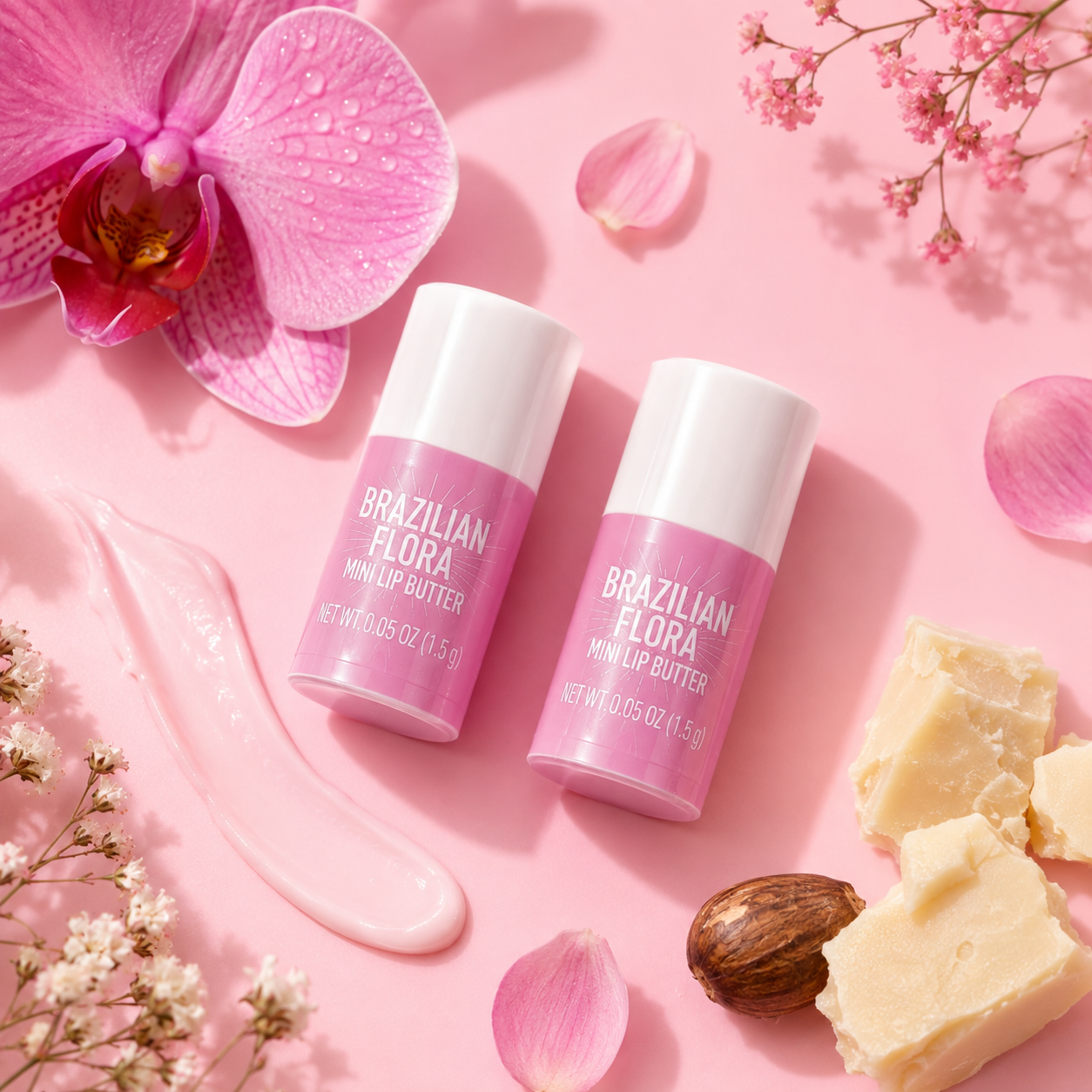 Brazilian Flora Mini Lip Butter (2 Pack)