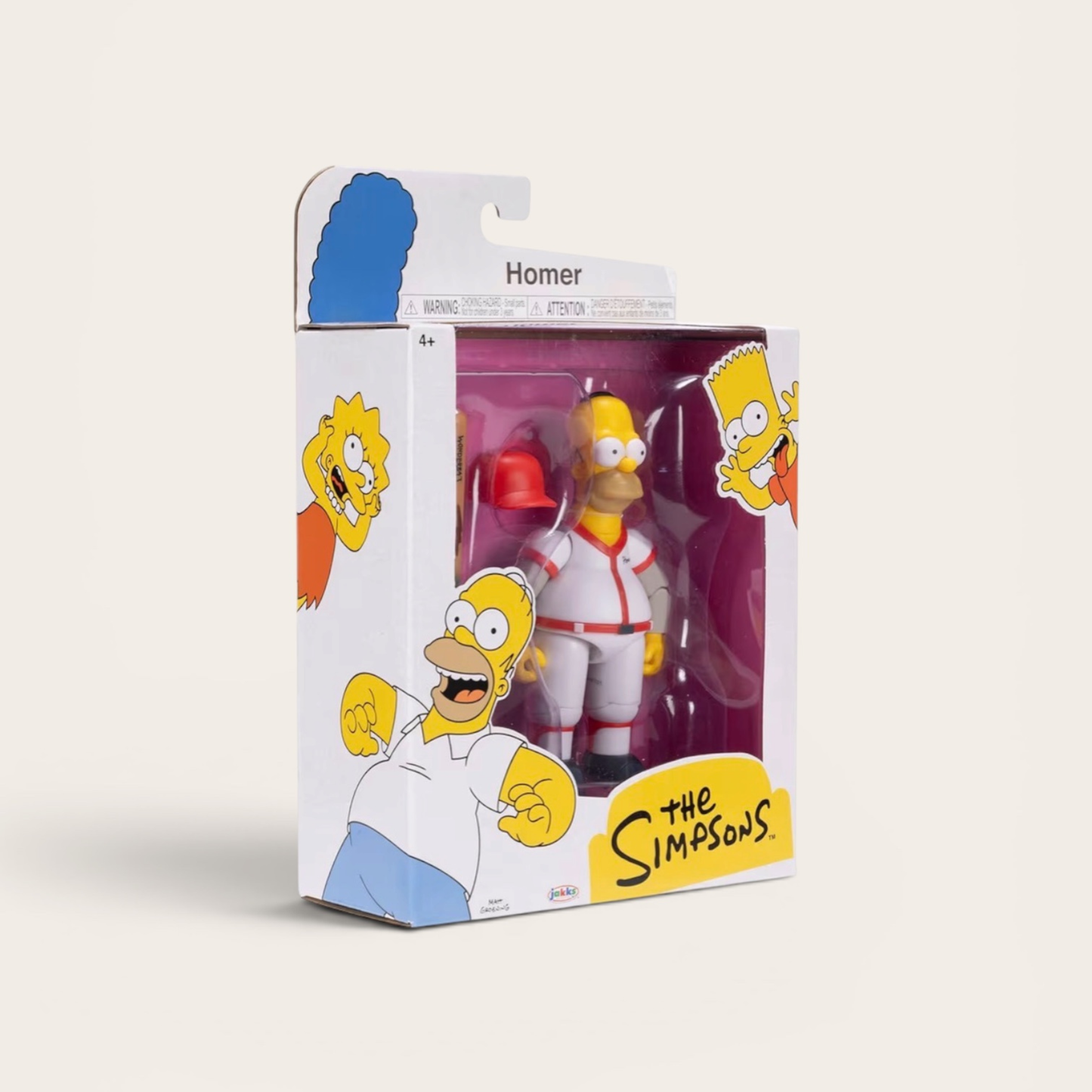 The Simpsons Wave 3 Homer Action Figure [Baseball Uniform]