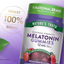 Melatonin Gummies | 12mg | Vegan, Non-GMO & Gluten Free | Mixed Berry Flavor | by Nature's Truth