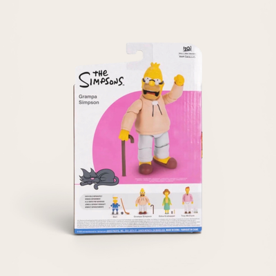 The Simpsons Wave 5 Grandpa Action Figure (Cane)