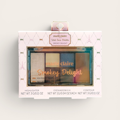 Marie Claire Paris, Total Face Palette (Smokey Delight)