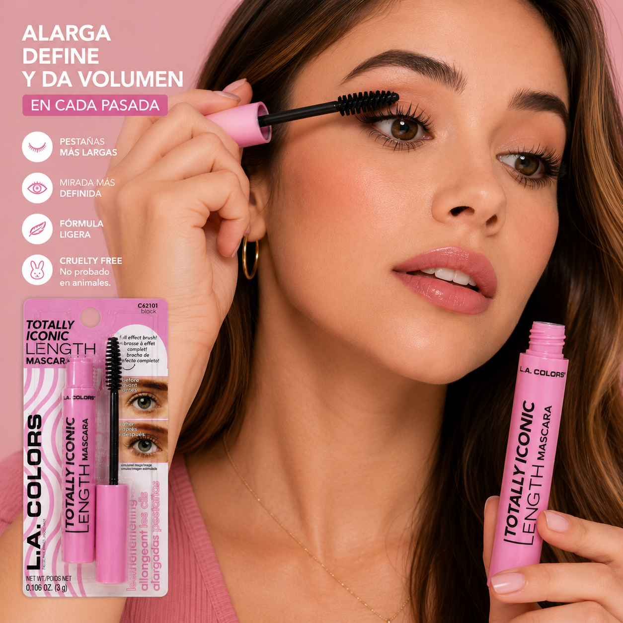L.A. COLORS Totally Iconic Length Mascara