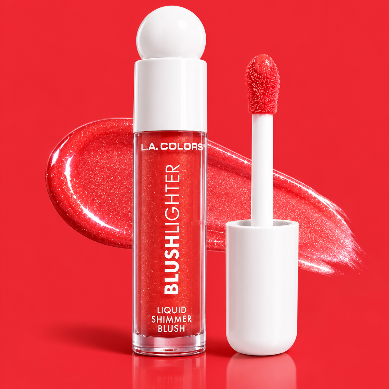 L.A. COLORS Blushlighter Liquid Shimmer Blush (Courageous)