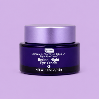 B.PURE, Crema Hidratante con Retinol para Ojos, Noche