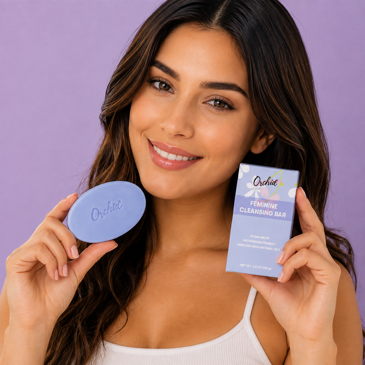 ORCHID, Jabon en Barra Femenino - (Lavender)
