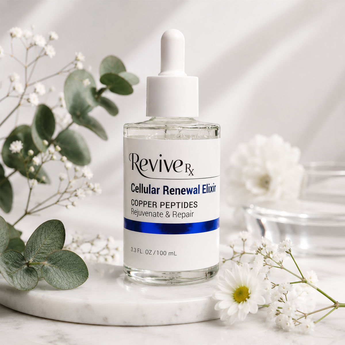 REVIVE Rx, Serum de Peptidos de Cobre