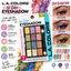L.A. COLORS, 12 Paleta de Sombras (Urban)