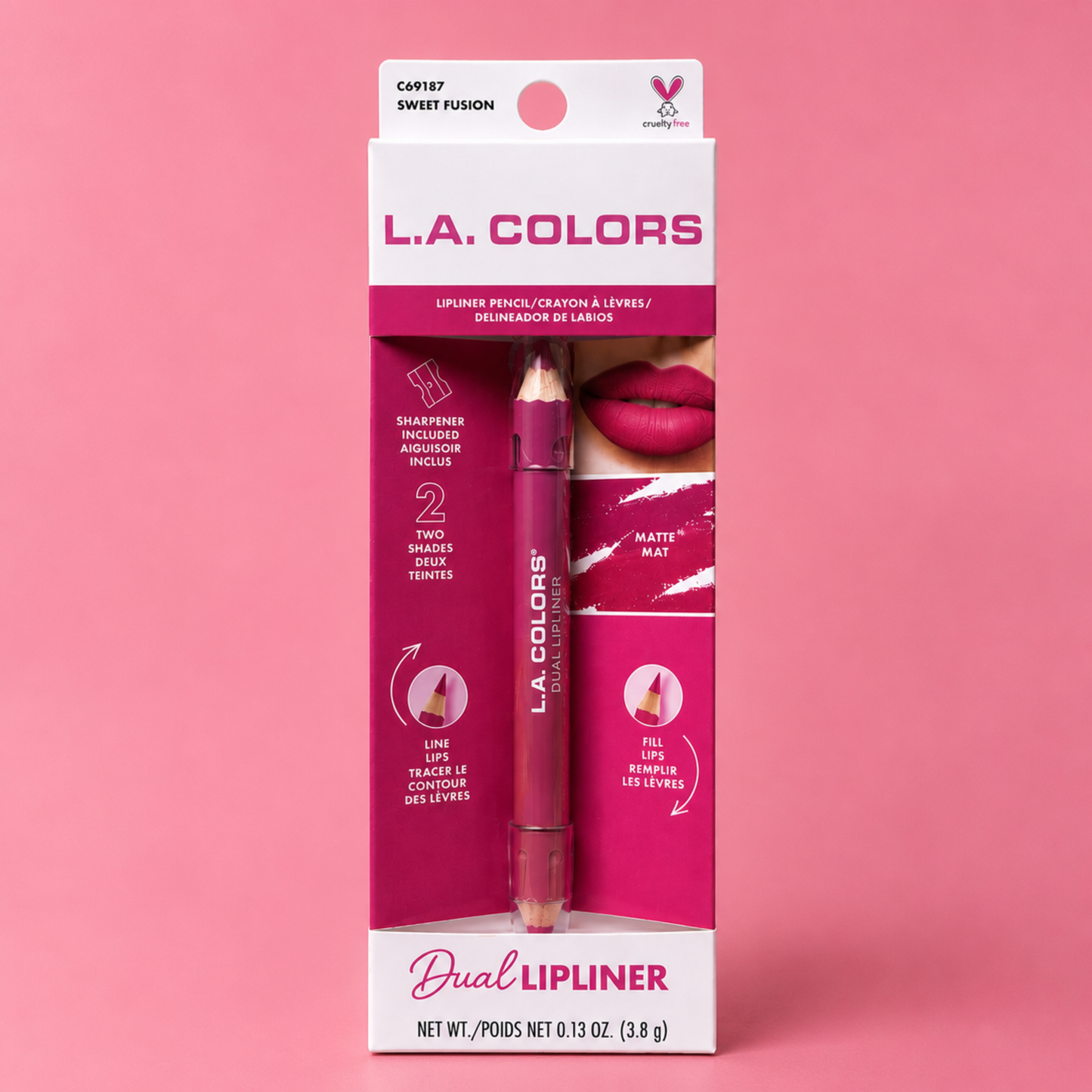 L.A. COLORS Dual Lipliner – Tono Sweet Fusion