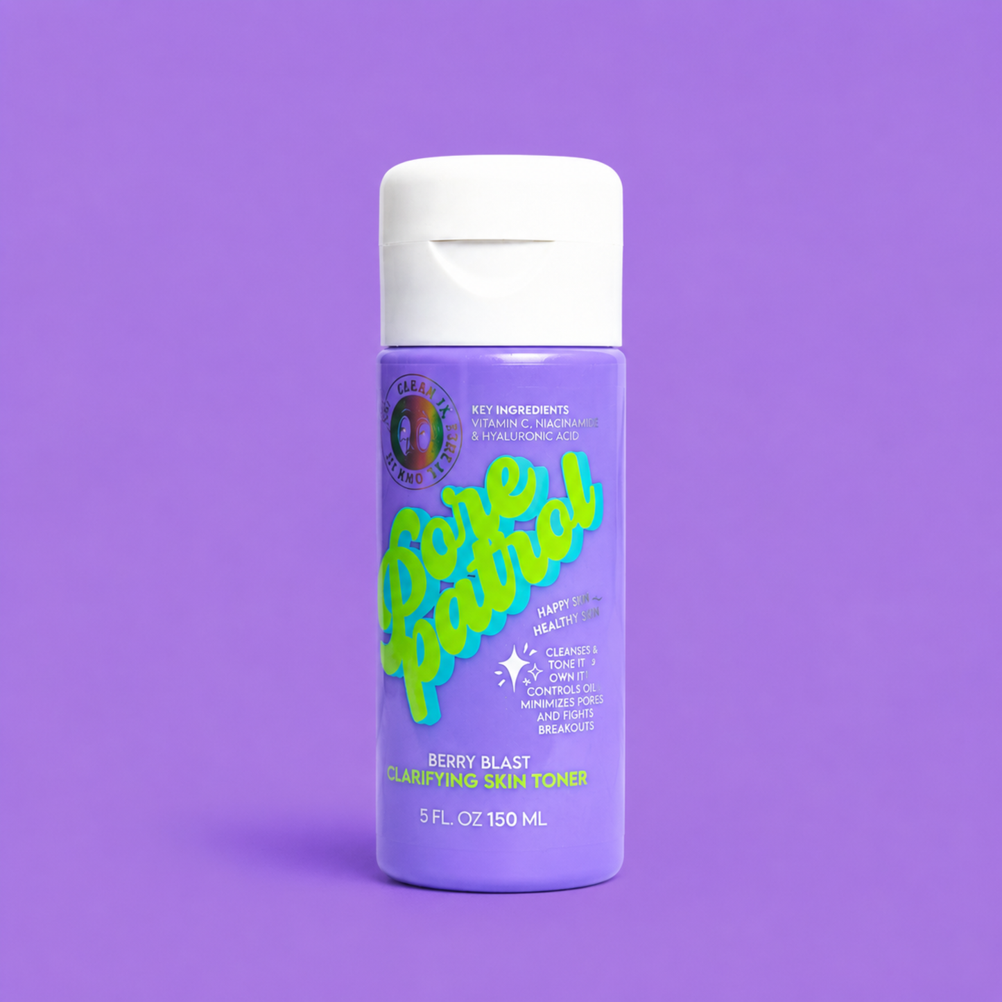 HAPPY SKIN Pore Patrol – Berry Blast Clarifying Skin Toner
