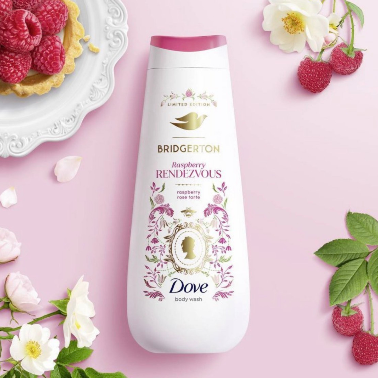 Dove Bridgerton Body Wash - Raspberry Rendezvous - 20oz