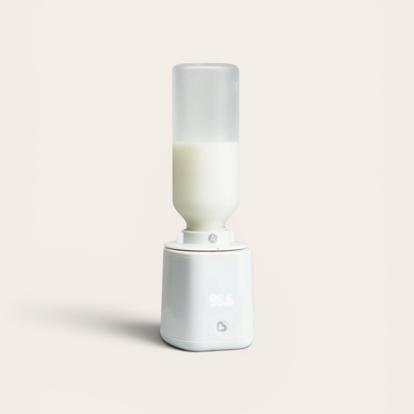 Munchkin® Simple Touch Bottle Warmer with Digital Temperature Display, Easy Heating to 98.6°F, White