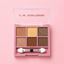 L.A. COLORS 6 Color Eyeshadow – Tono Almost Nude