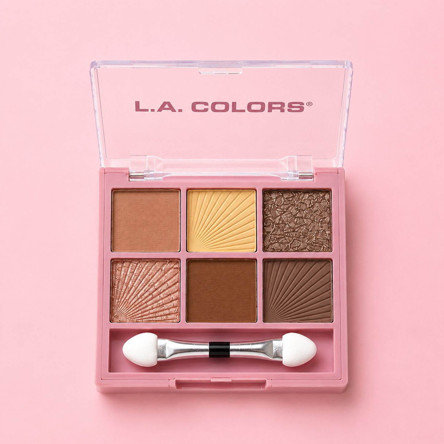 L.A. COLORS 6 Color Eyeshadow – Tono Almost Nude