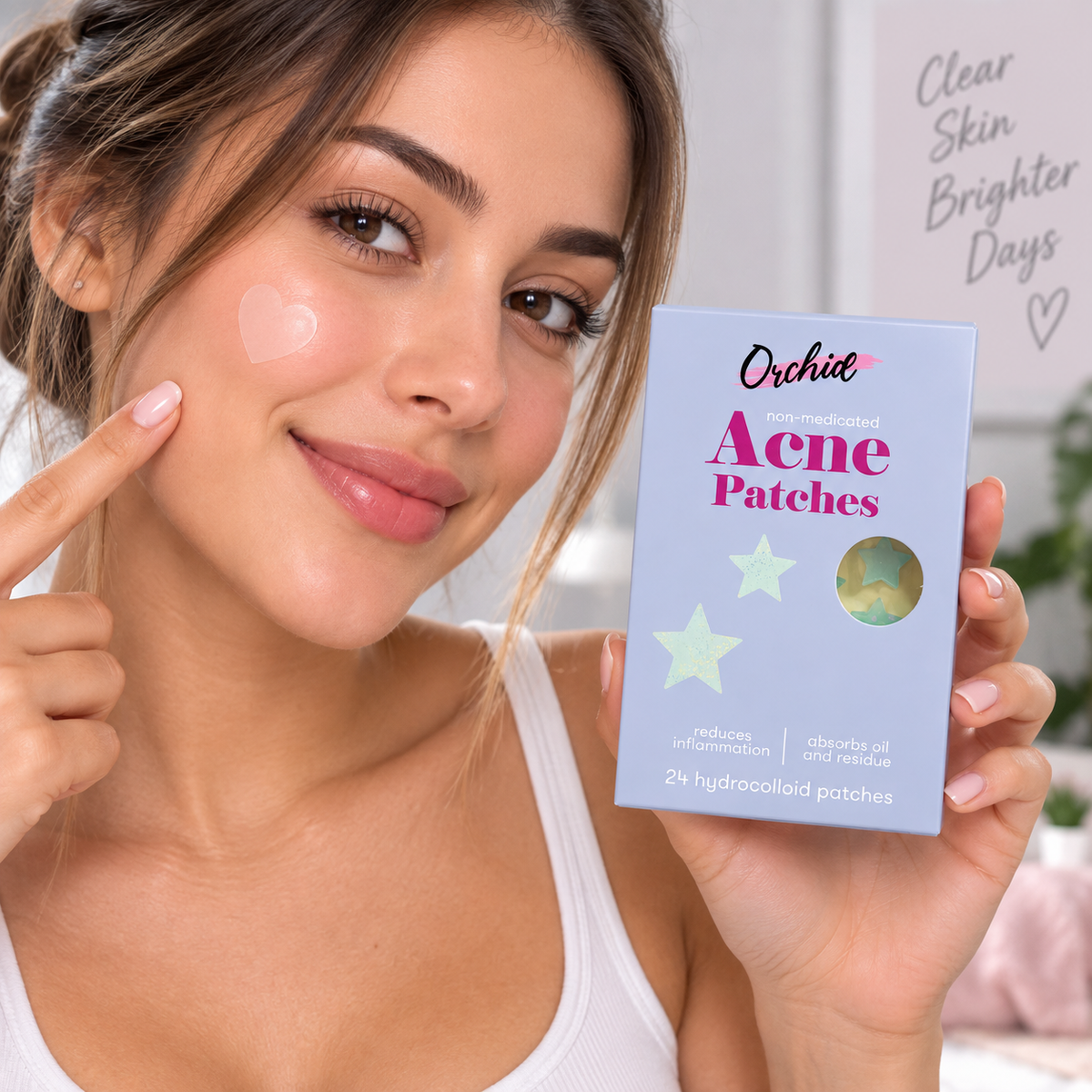 ORCHID, Parches para el acne (Estrellas)