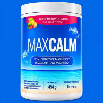 MAXCALM — Magnesio Citrato + Bisglicinato
