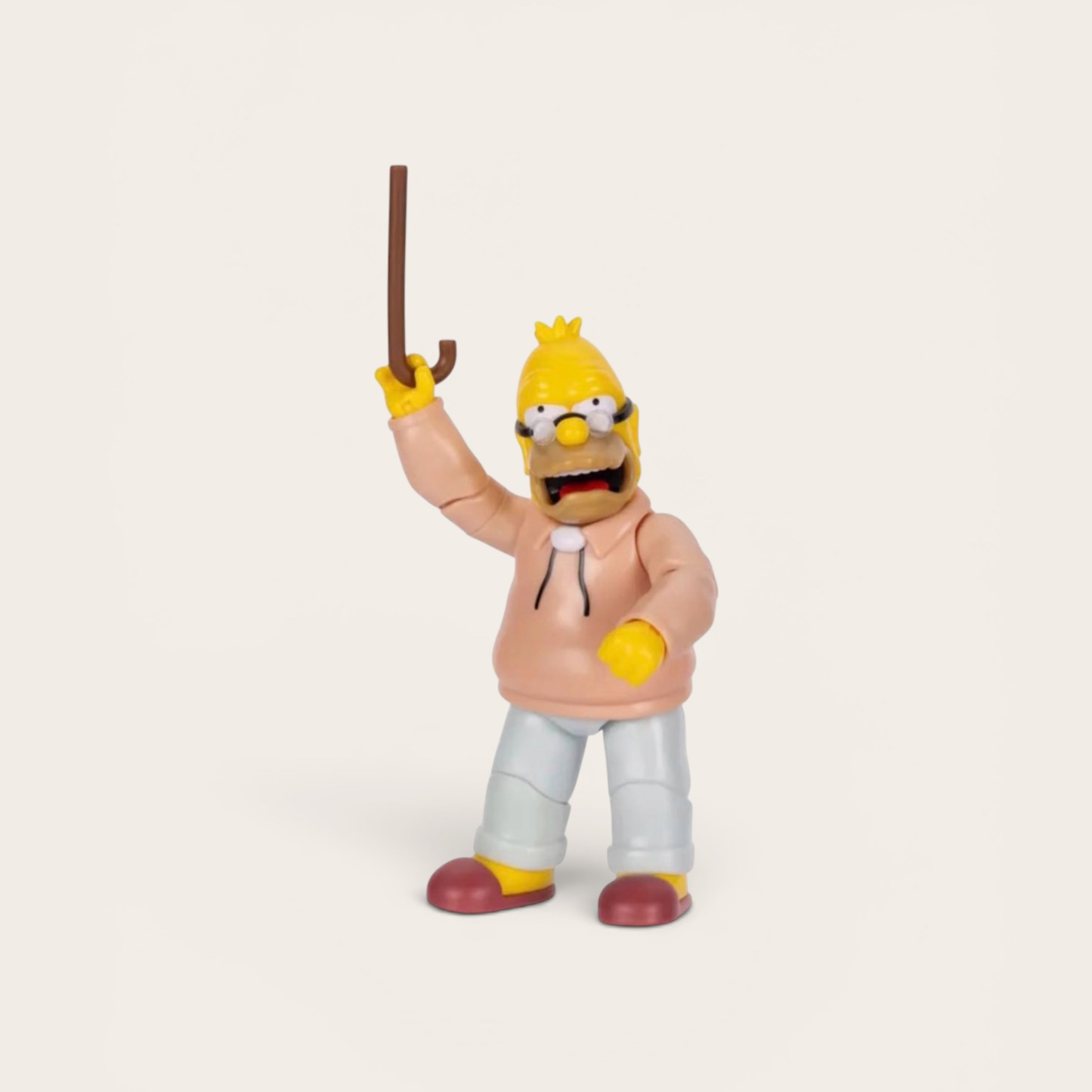 The Simpsons Wave 5 Grandpa Action Figure (Cane)